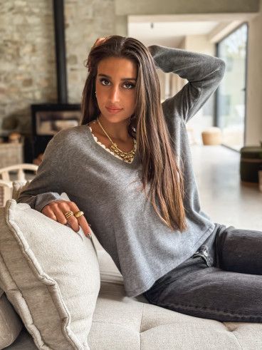 Pull Aylina - Gris