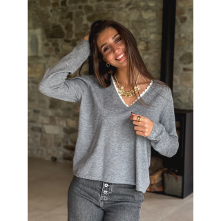 Pull Aylina - Gris