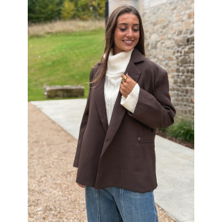 Blazer Aubépine - Chocolat
