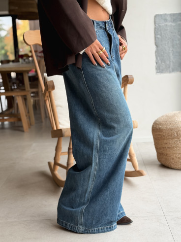 Jeans Mickaëla - Bleu