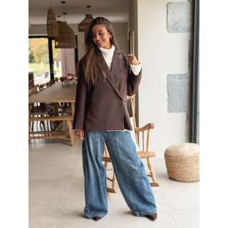 Blazer Aubépine - Chocolat