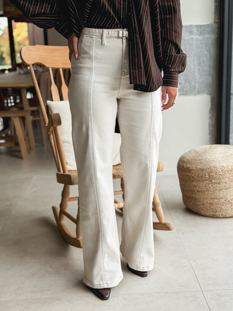 Jeans Aubrelis - Beige