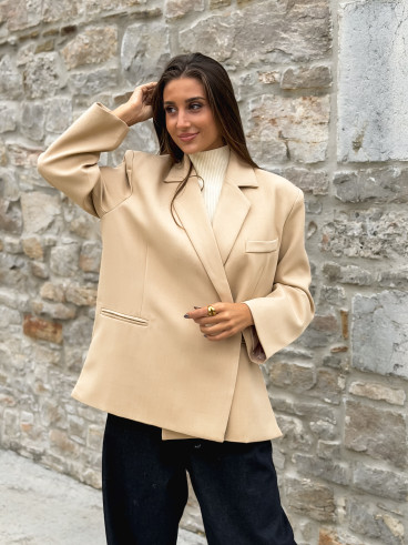 Blazer Aubépine - Taupe