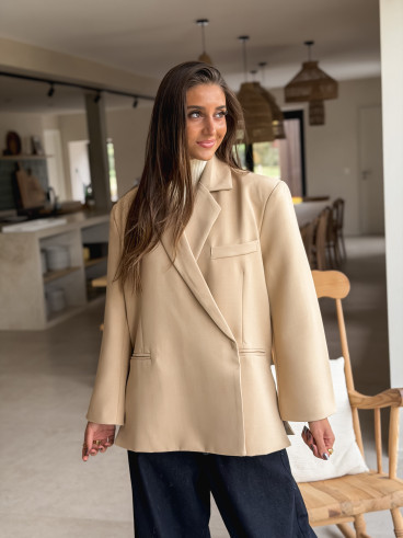 Blazer Aubépine - Taupe