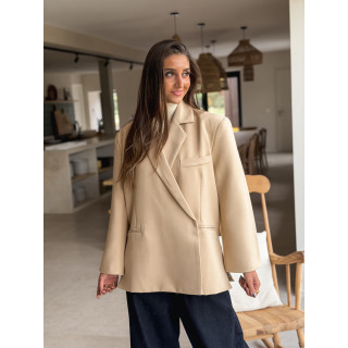 Blazer Aubépine - Taupe