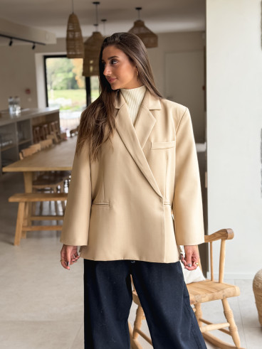Blazer Aubépine - Taupe