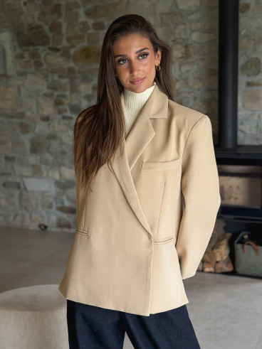 Blazer Aubépine - Taupe