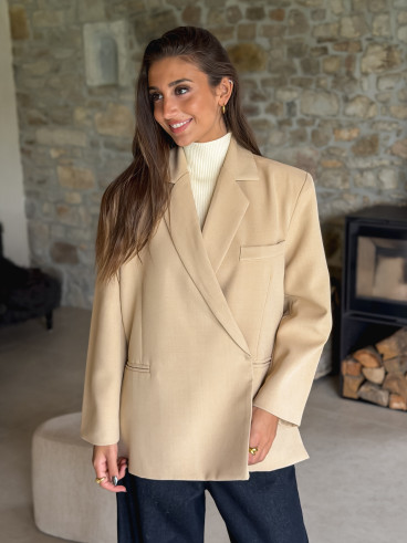 Blazer Aubépine - Taupe