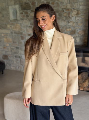 Blazer Aubépine - Taupe