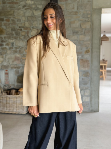 Blazer Aubépine - Taupe