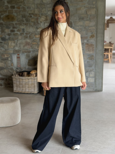 Blazer Aubépine - Taupe