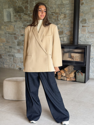 Blazer Aubépine - Taupe