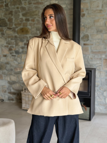 Blazer Aubépine - Taupe