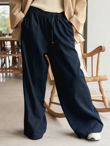 Pantalon Tiréna - Bleu foncé