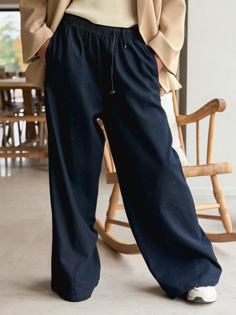 Pantalon Tiréna - Bleu foncé Pantalon Tiréna - Bleu foncé