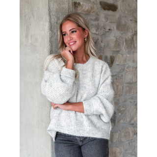 Pull Mariko - Gris clair