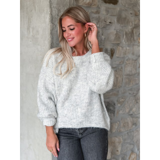 Pull Mariko - Gris clair