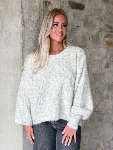 Pull Mariko - Gris clair