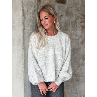 Pull Mariko - Gris clair