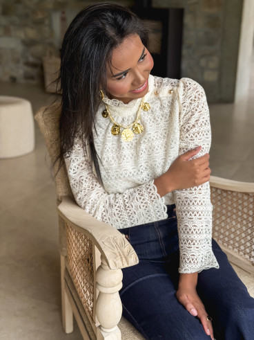 Blouse Ylna - Crème