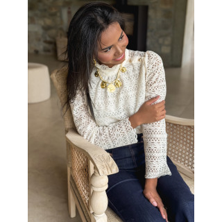 Blouse Ylna - Crème