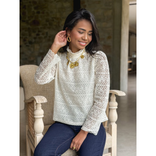 Blouse Ylna - Crème