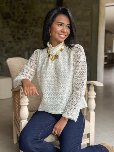 Blouse Ylna - Crème