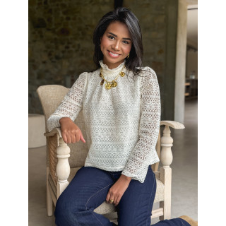 Blouse Ylna - Crème