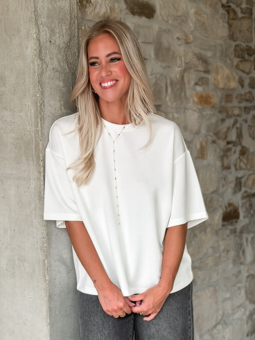 T-shirt Azelma - Blanc