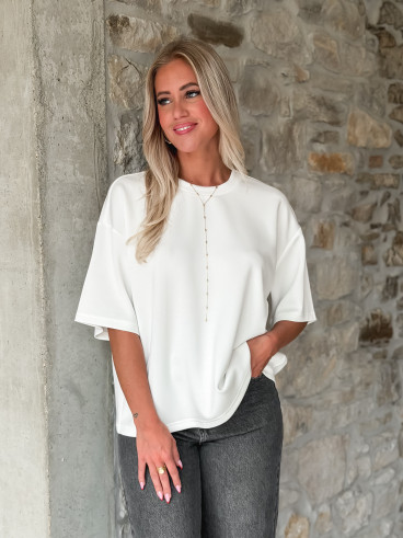 T-shirt Azelma - Blanc