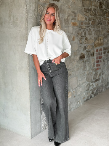 Jeans Teyssa - Gris foncé Jeans Teyssa - Gris foncé