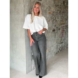 Jeans Teyssa - Gris foncé