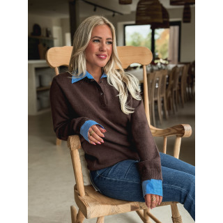 Pull Anneline - Chocolat