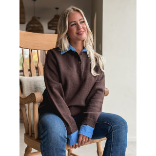 Pull Anneline - Chocolat