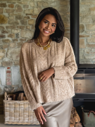 Pull Caissy - Beige foncé