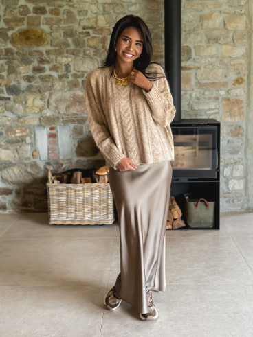 Pull Caissy - Beige foncé
