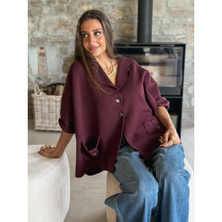Gilet Despina - Bordeaux