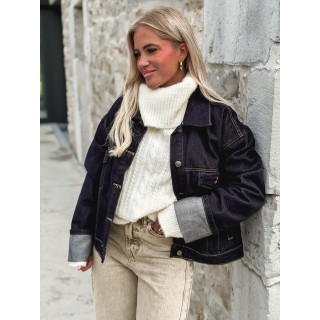 Veste en jeans Sao - Bleu