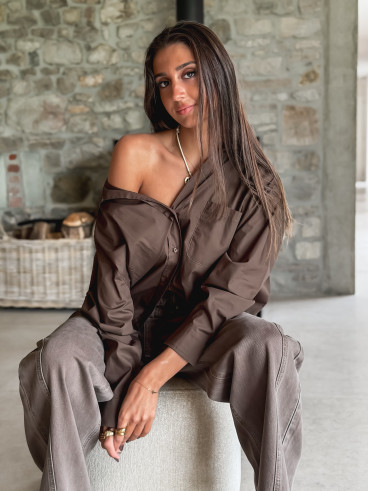 Chemise Melba - Chocolat