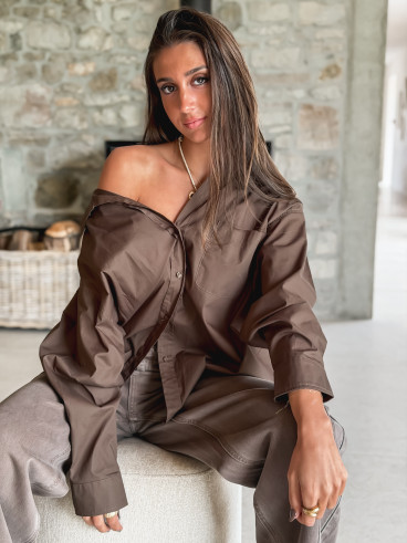 Chemise Melba - Chocolat