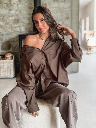 Chemise Melba - Chocolat