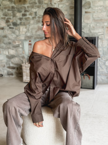 Chemise Melba - Chocolat