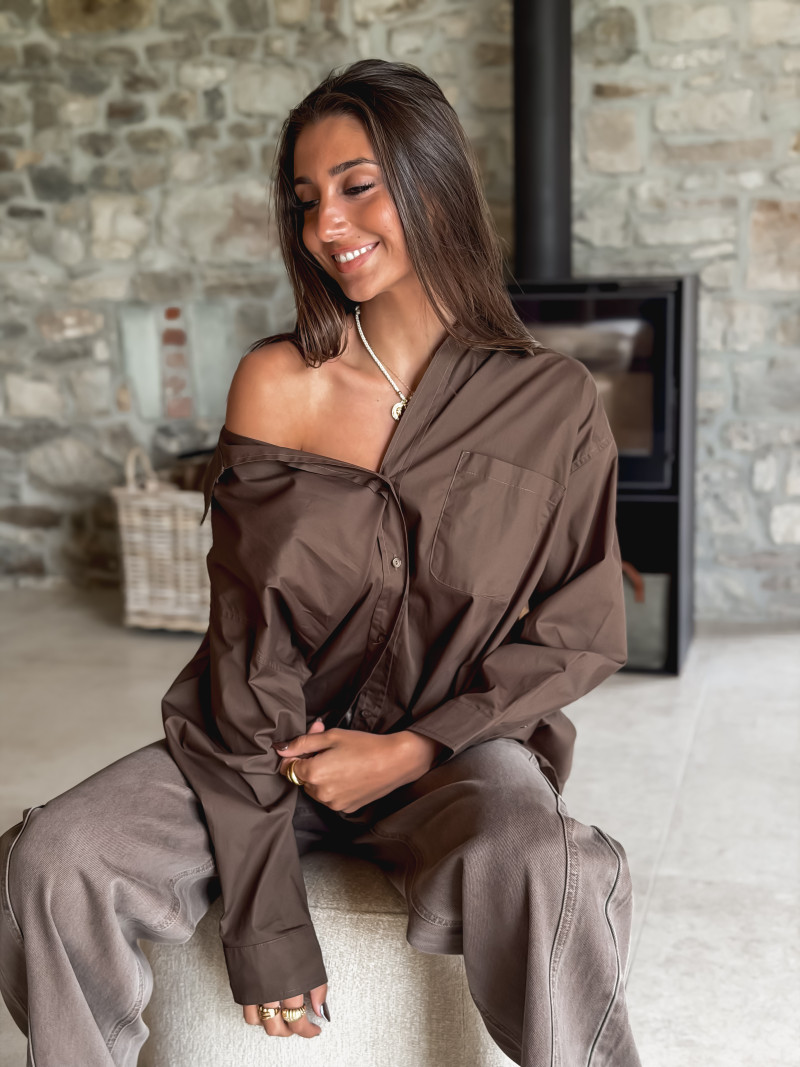 Chemise Melba - Chocolat