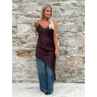 Robe courte Tanina - Prune