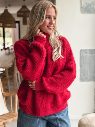 Pull Caleyna - Rouge