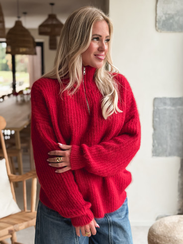 Pull Caleyna - Rouge