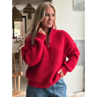 Pull Caleyna - Rouge