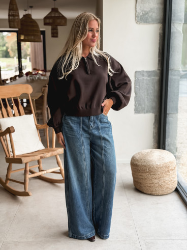 Pull Meraldine - Chocolat