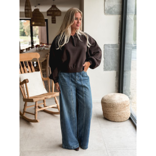 Pull Meraldine - Chocolat