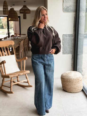 Pull Meraldine - Chocolat Pull Meraldine - Chocolat